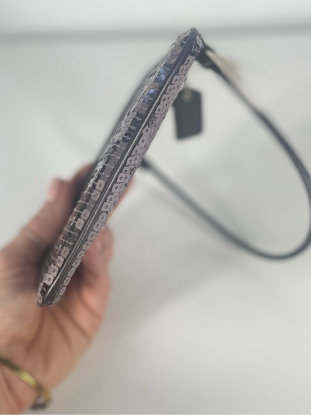 Coach Special Edition Sequin Sml Wristlet NWT - Picture 9 of 10
